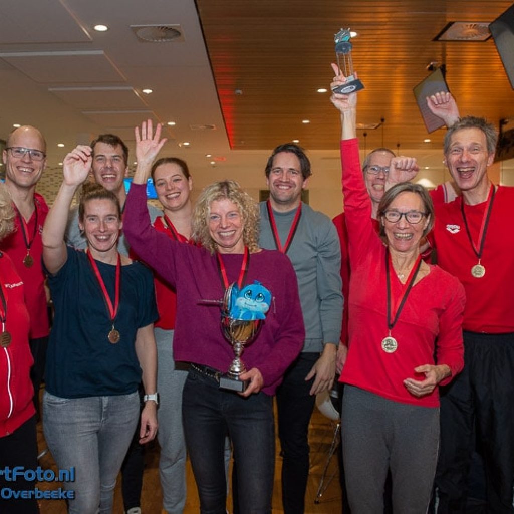 ZPC Amersfoort prolongeert titel bij Nederlandse Masters Club Meet 2021